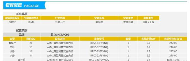 三大著名中央空調品牌的三房一廳90㎡報價 三大著名中央空調品牌的三房一廳90㎡報價